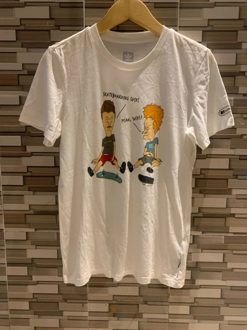 adidas skateboarding x beavis & butthead size S 70x50 photo 1