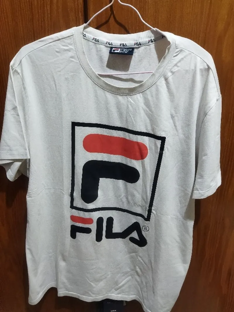 Kaos Fila Original warna putih photo 1