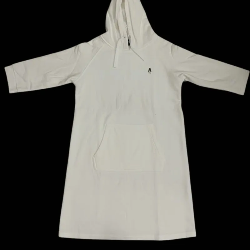 Hush Puppies white long hoodie sweatshirt / putih photo 1