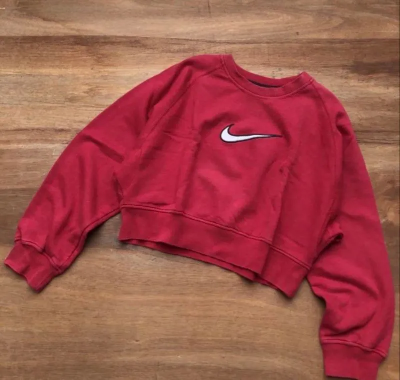 Nike Swoosh Boxy Sweatshirt Vintage photo 1