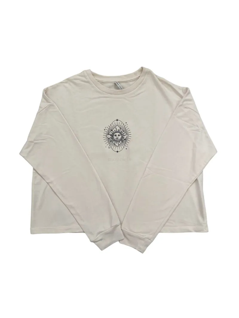 Colorbox cream t-shirt crop top / kaos photo 1