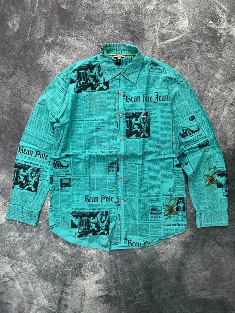 Kemeja Bean Pole AOP Vintage photo 1