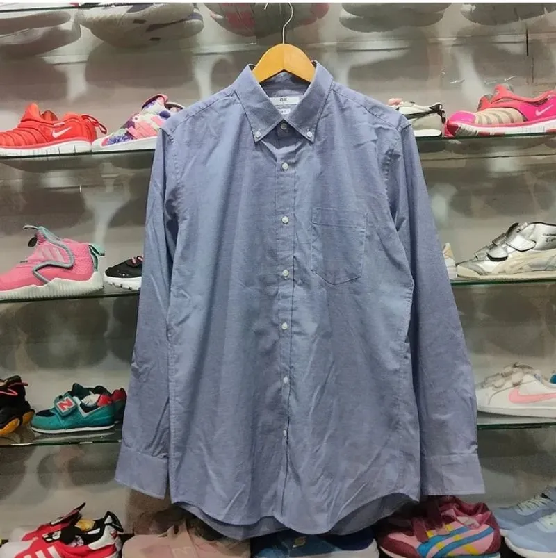 KEMEJA PANJANG UNIQLO SLIM FIT
 photo 1