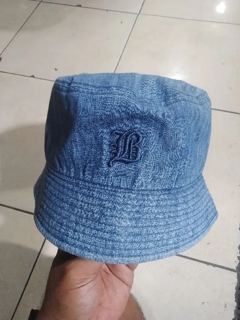 Topi bucket hat Denim Logo B Size XL photo 1