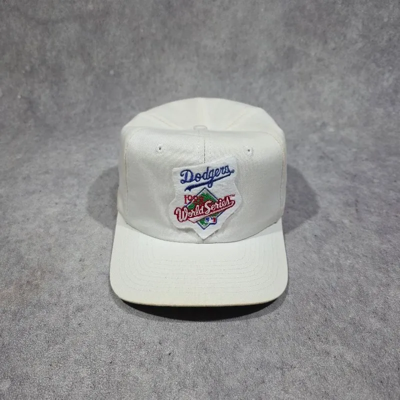 TOPI VINTAGE DODGERS 1988 WORLD SERIES SNAPBACK HATS BY TWIN photo 1