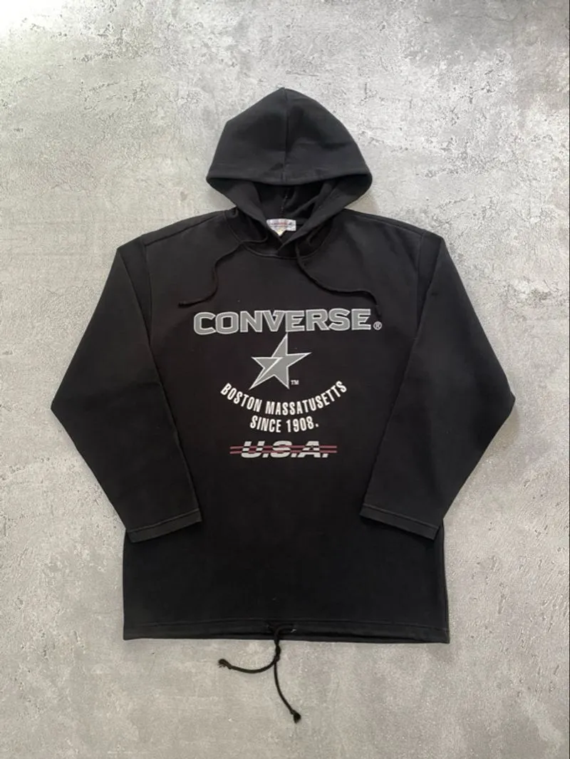 Vintage Converse Boston Massatusetts USA Hoodie photo 1