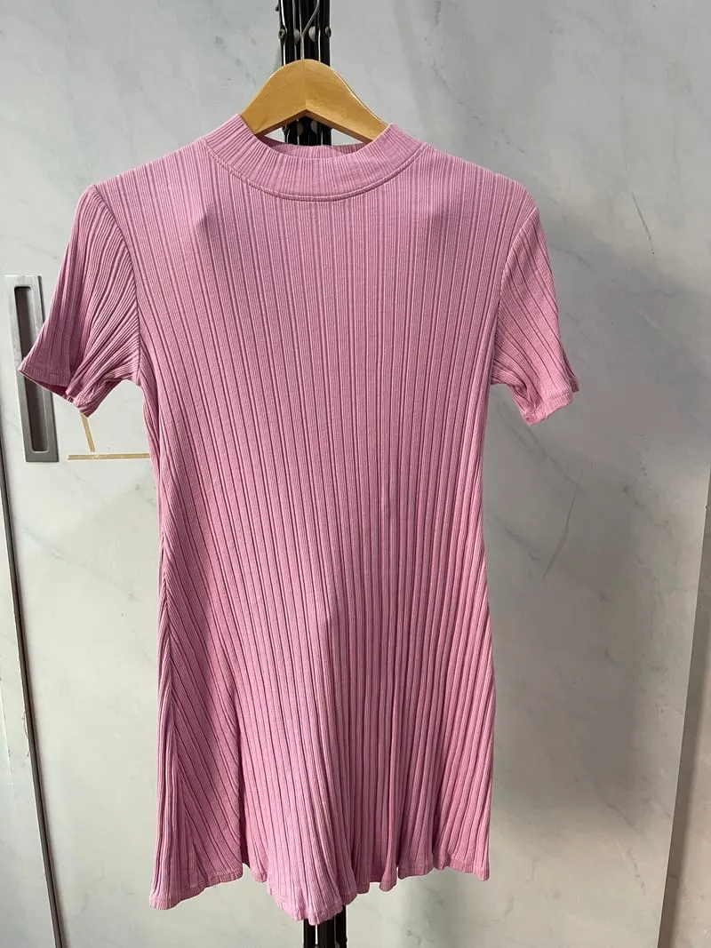 ZARA Fairy Midi dress Wanita pink photo 1