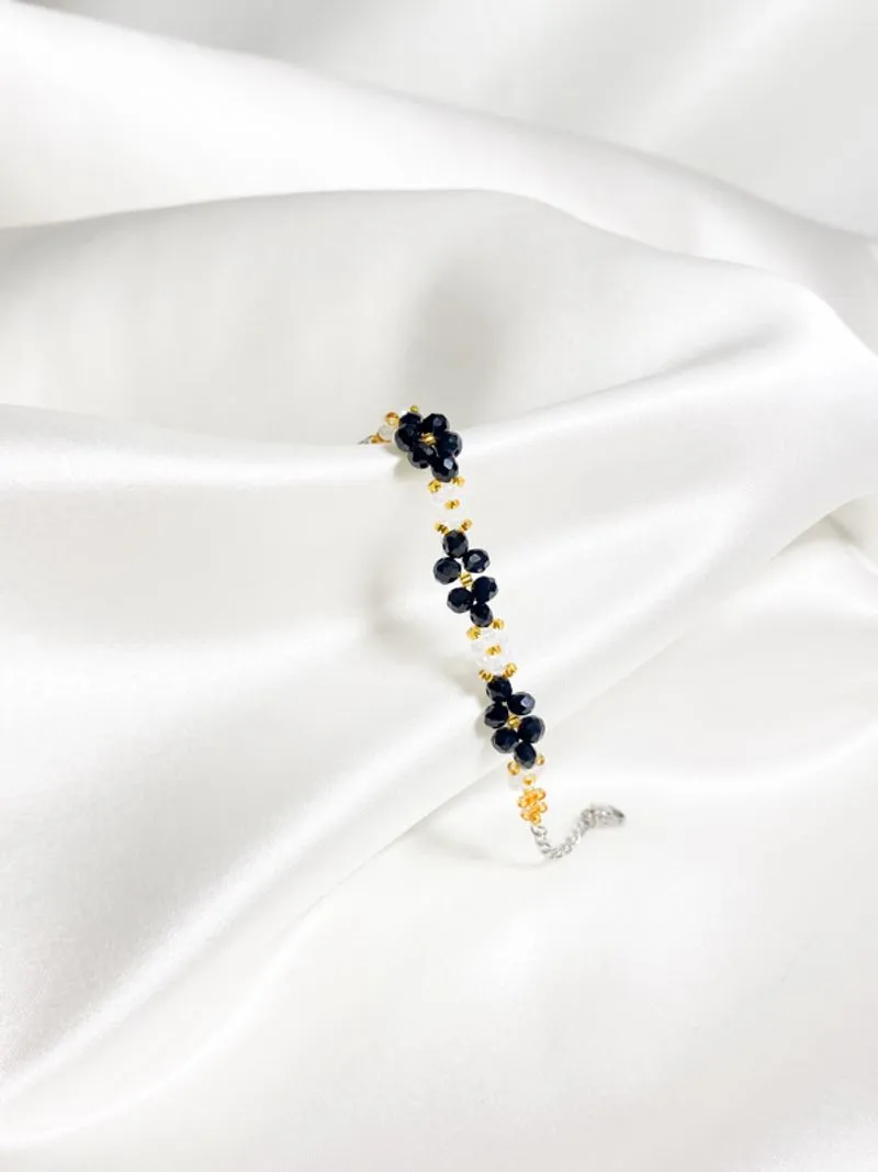 Sakura Bracelet in Black photo 1