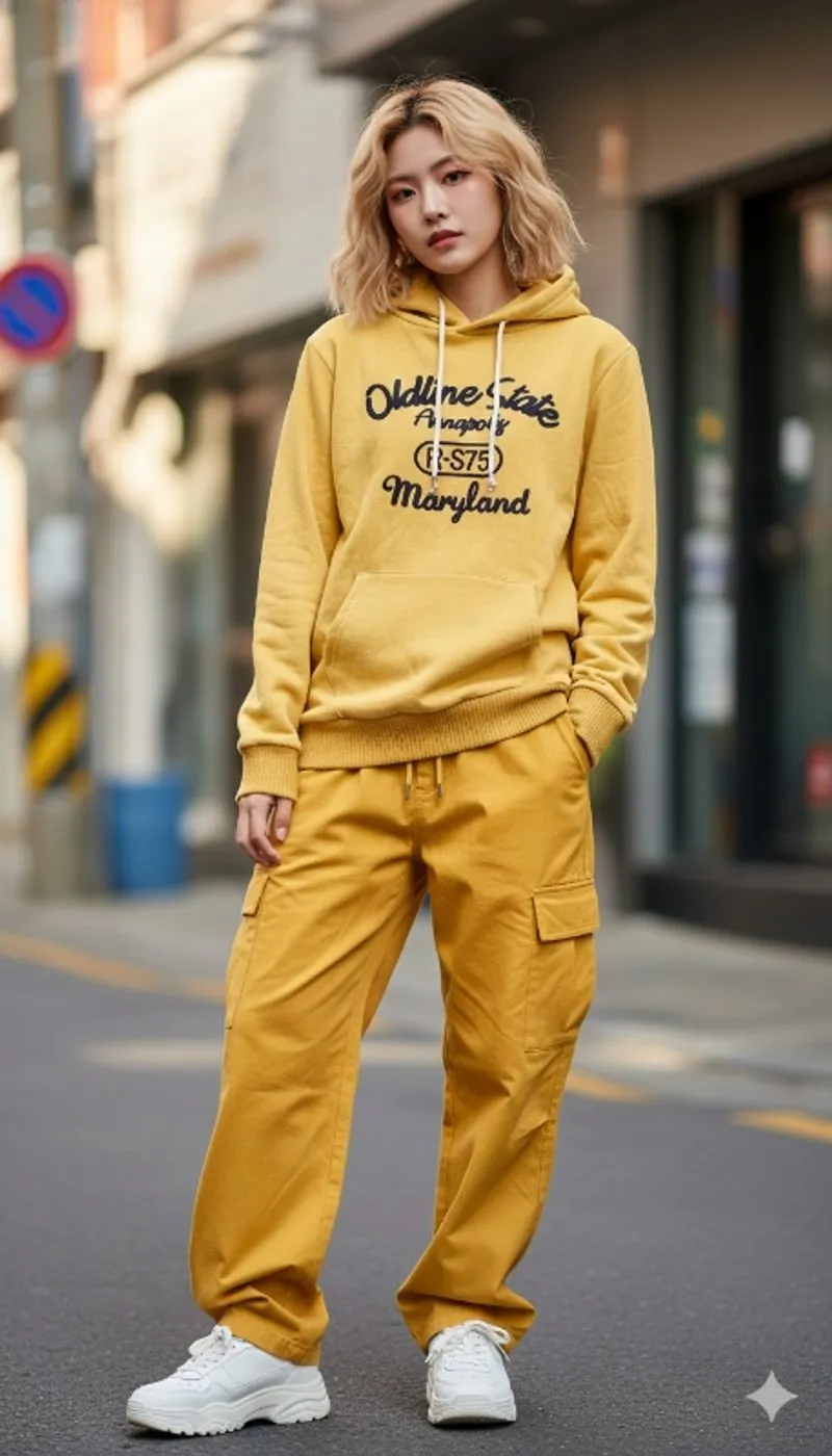 Hoodie Jumper Wanita Oldline - Bahan fleece tebal photo 1