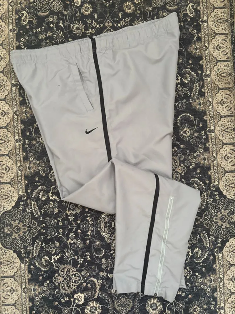 Y2K Nike Nylon Track Pants photo 1