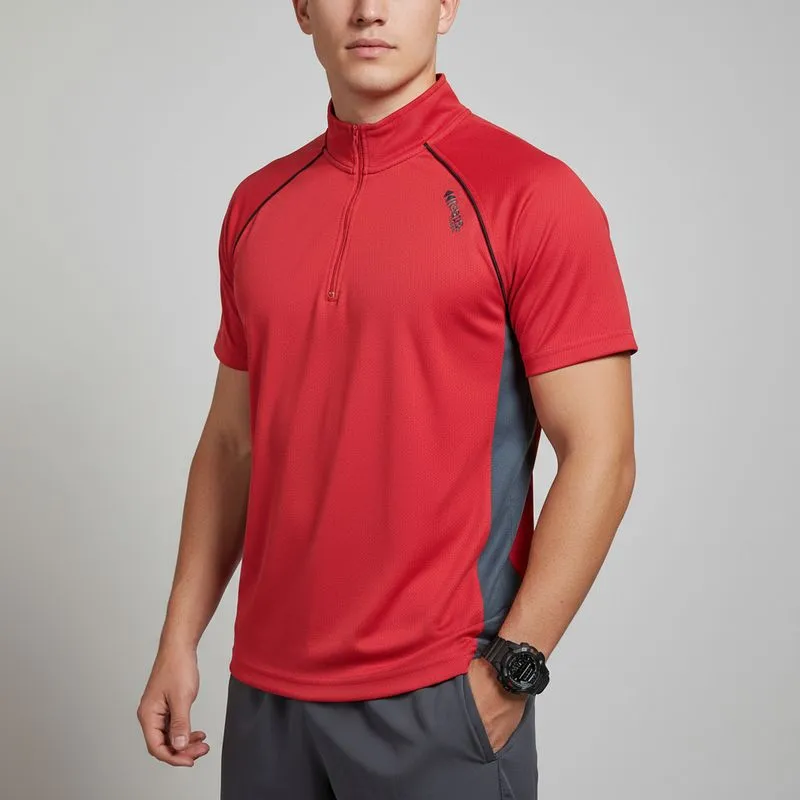 KAEPA Half Zip Jersey Pria Size L-XL photo 1
