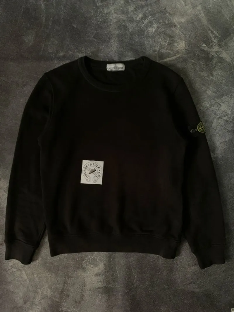crewneck stone island junior clg photo 1