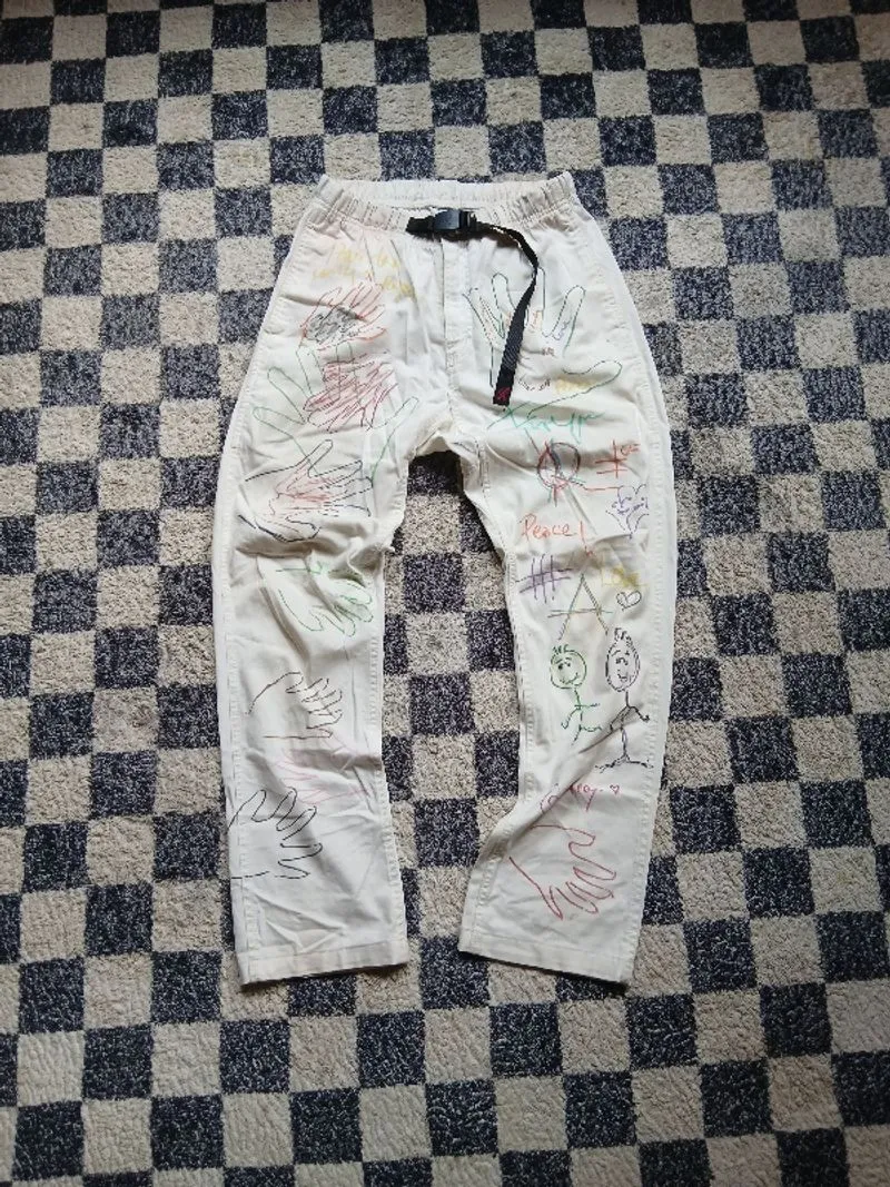 Gramicci Splatter USA relaxedpant photo 1