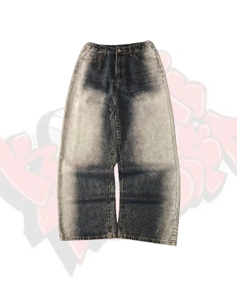 Baggy Pants Jeans Washed By unknown photo 1