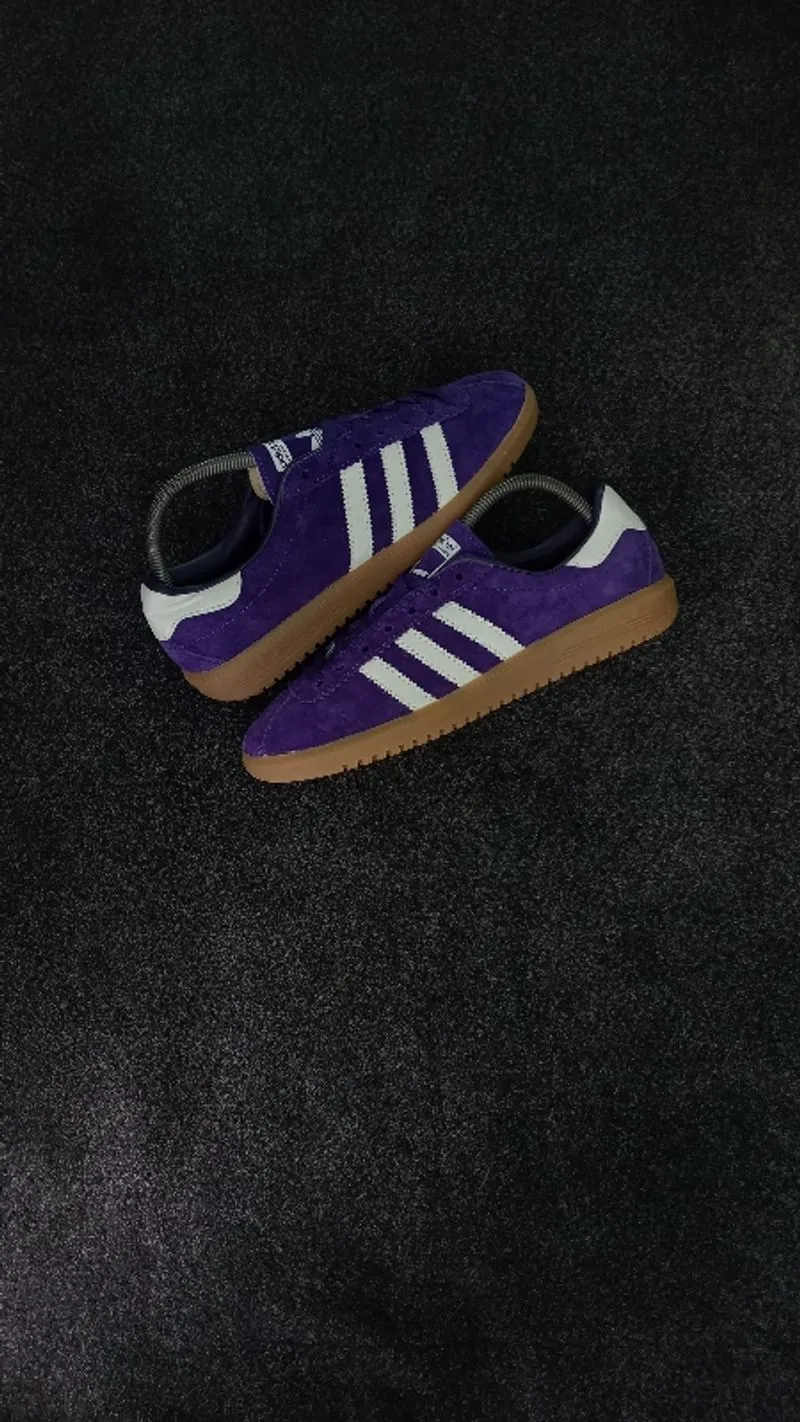 ADIDAS BERMUDA PURPLE WHITE  photo 1