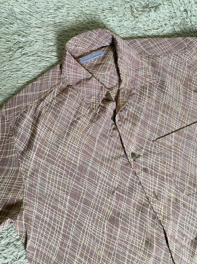 Pattern Shirt by Monsieur Sunmaruka MADE IN JAPAN photo 1