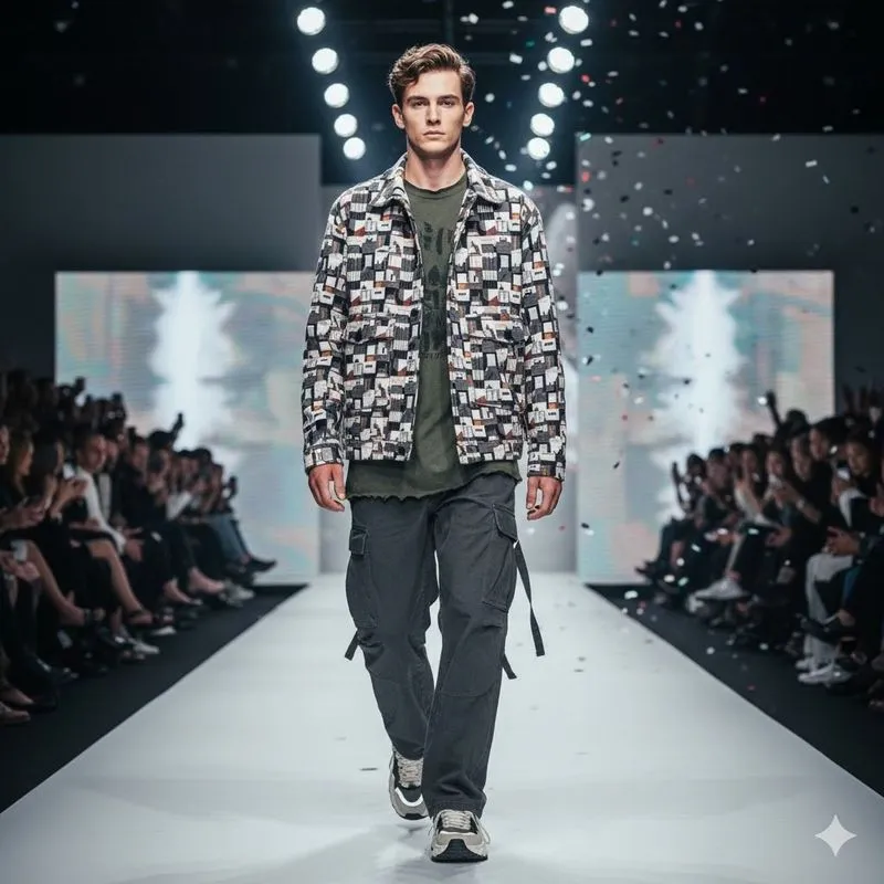 Zara x Erin Wilson geometric jacket photo 1