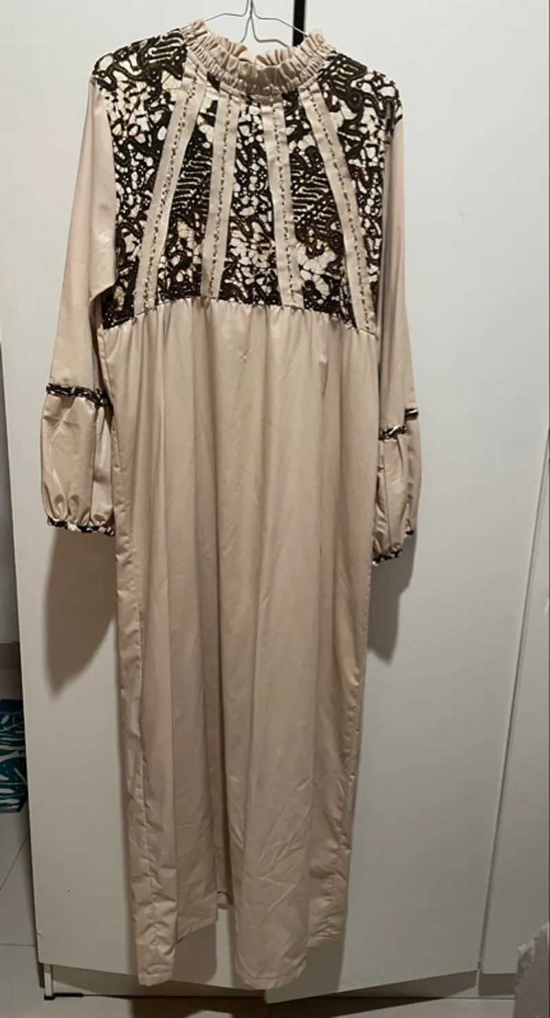 Gamis coklat  photo 1
