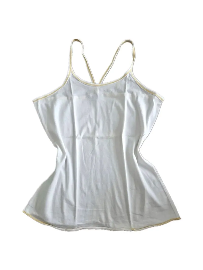 Vintage Y2K Baleno White Tank Top / Cami Top  photo 1
