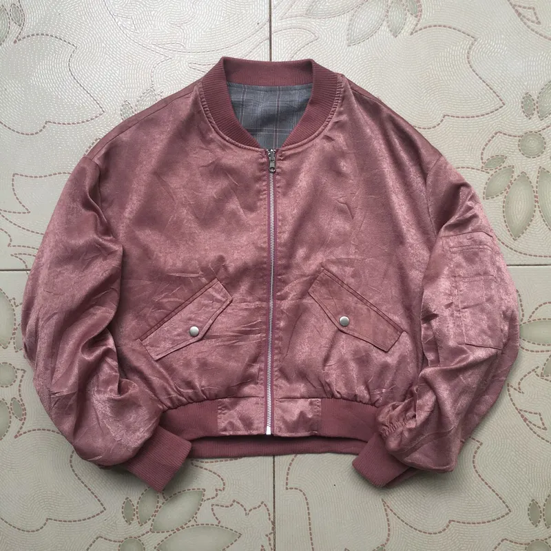 Japanese Brand Oversized Reversible Bomber Jacket photo 1