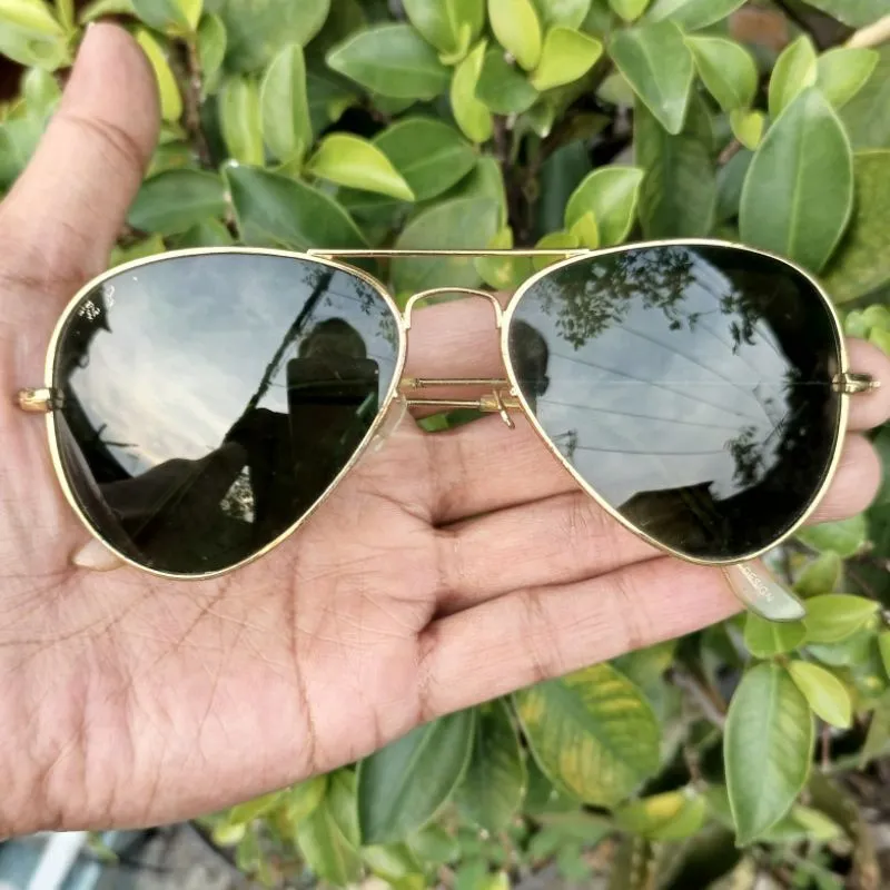 Vintage B&L RAY-BAN Aviator Gold Sunglasses photo 1
