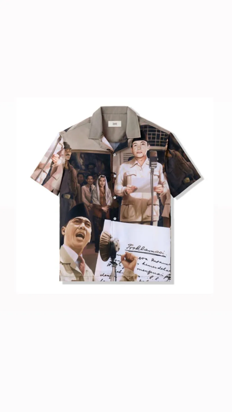 Telusur Kulture Era Proklamasi Full Print Shirt photo 1