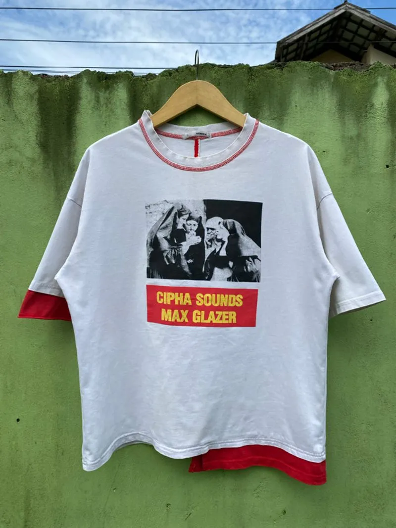 Armika Cipha Sounds / Max Glazer Tee Avant Garde Art Style photo 1