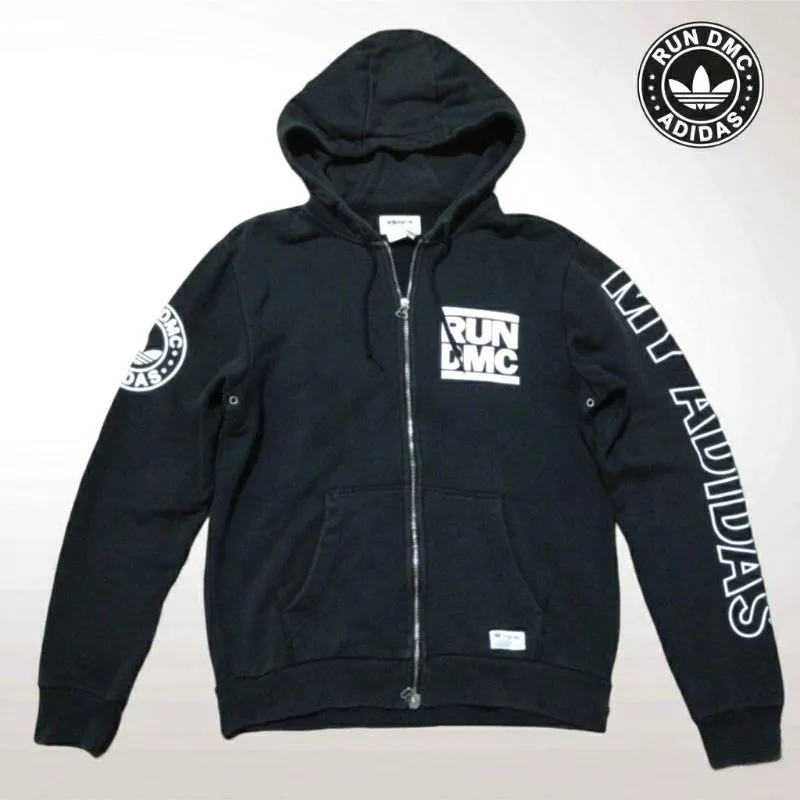ADIDAS Originals x RUN DMC "My Adidas" ziphoodie black photo 1