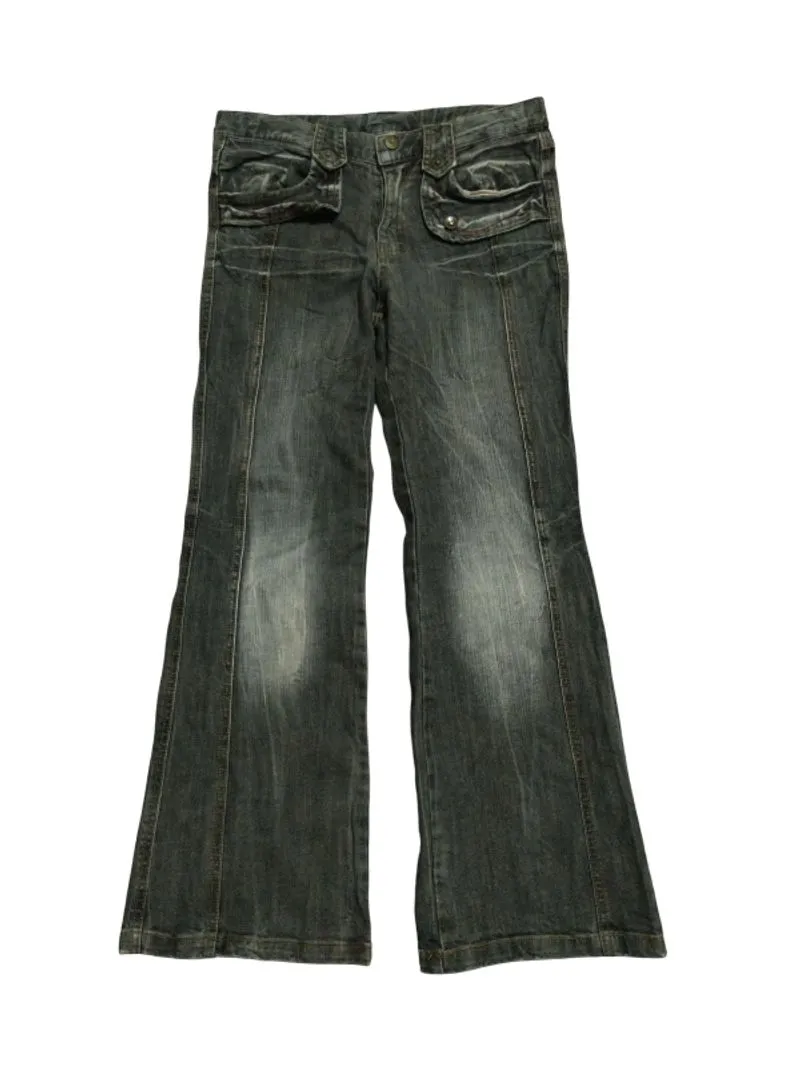 Japanese Brand Flare Jeans Boot Cut photo 1
