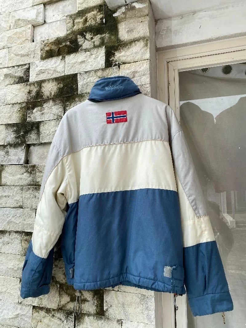 Napapijri Geographic Puffer Winter Jacket CorduraTTX4 teflon photo 1