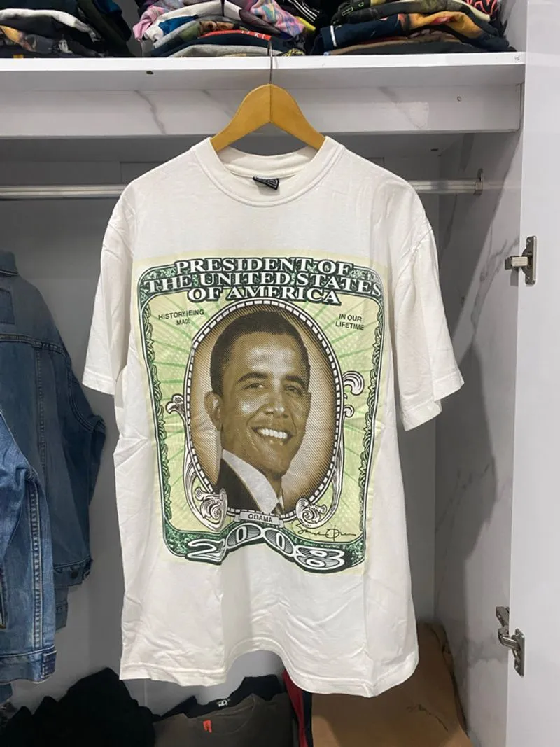 Vintage Obama Presidents Big Print photo 1