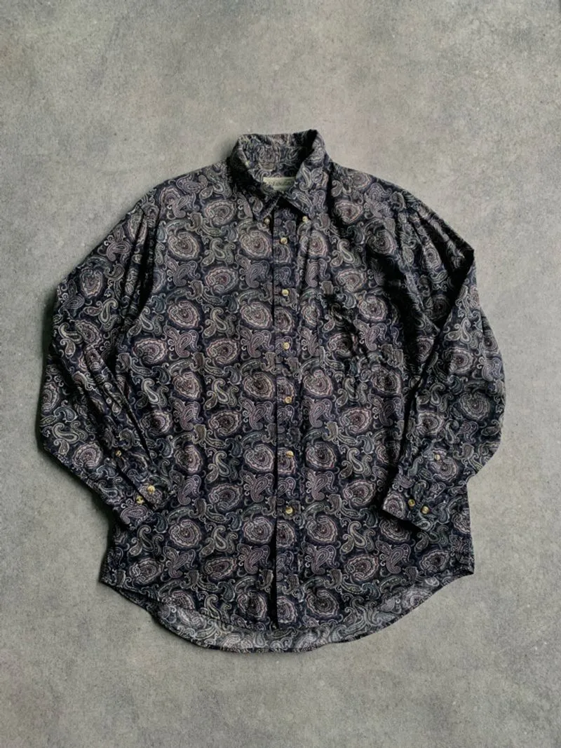 St. Jhonbay Paisley Long Shirt photo 1