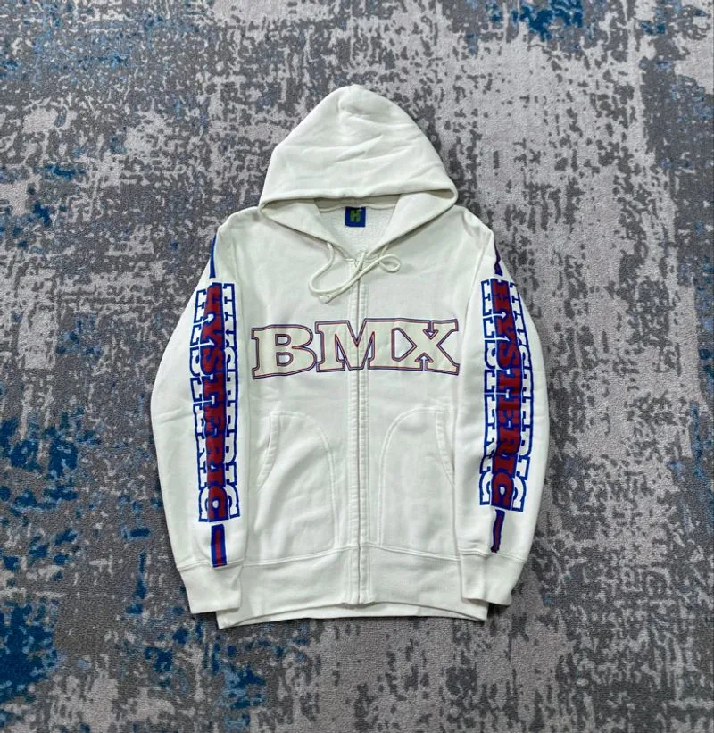 90s Hysteric glamour BMX Spell out hoodie photo 1