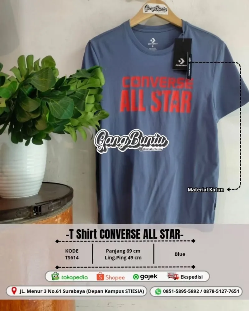 T Shirt CONVERS ALL STAR Original photo 1