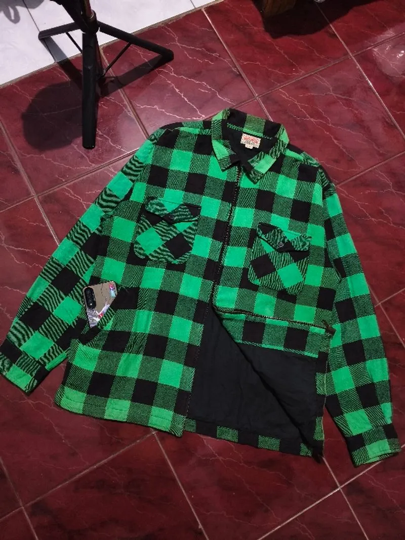 Work Jacket Casual Smith's American Flannel / Tartan / Plaid photo 1