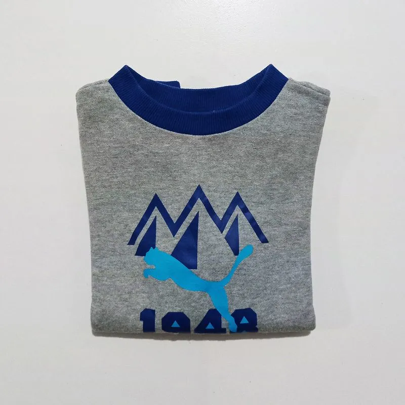 Puma 1948 Atasan Lengan Panjang Sweatshirt Sweater Crewneck  photo 1