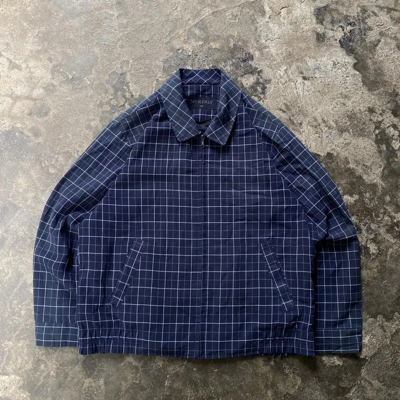 Vintage Mckinly Harrington Jacket navy photo 1