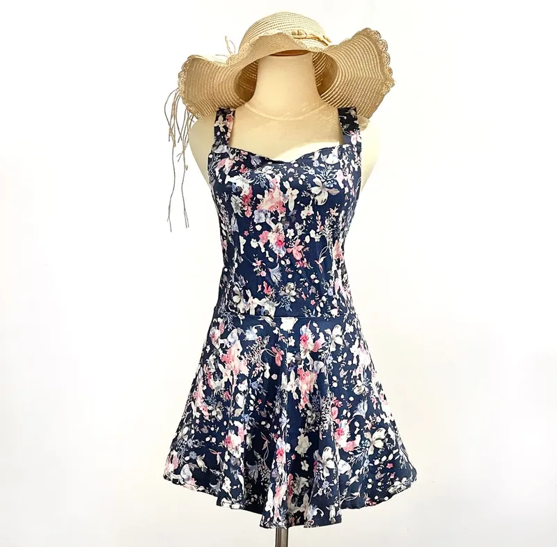 Summer dress Wanita blue photo 1