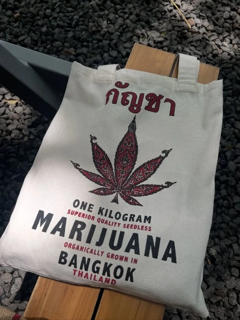 Tote bag kanvas tebal sablon manual bukan DTF/ brand new photo 1