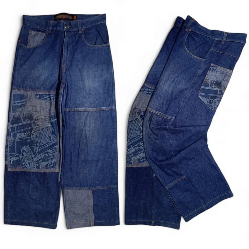 Phat Farm Vintage Y2K Jeans Pria white navy black blue Preloved