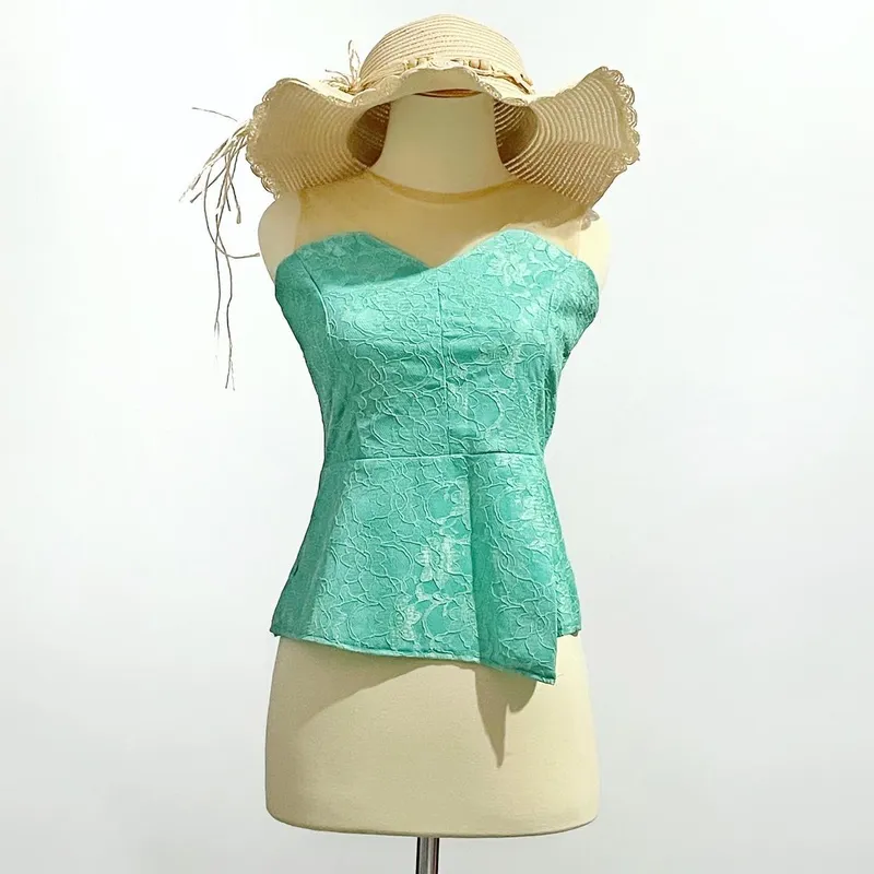Blouse Wanita green photo 1
