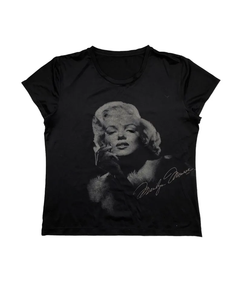 T-shirt Wanita black photo 1