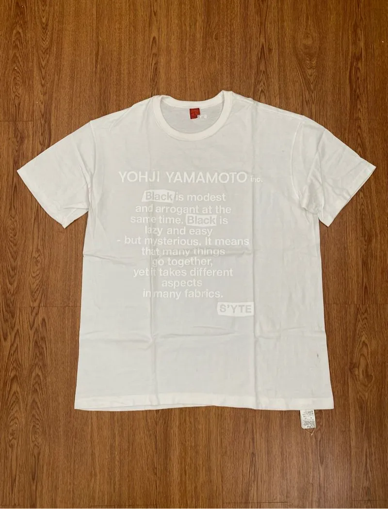 Yohji yamamoto S'YTE kume jp tee photo 1