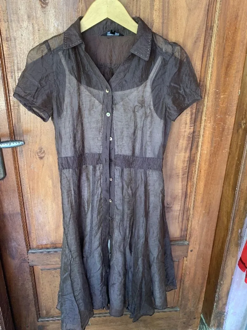 Organza Sheer Dress  photo 1