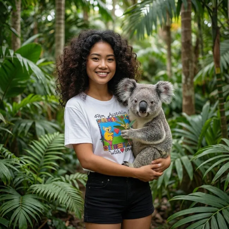 From Australia With Love "Koala" Graphic Tourist Tee photo 1