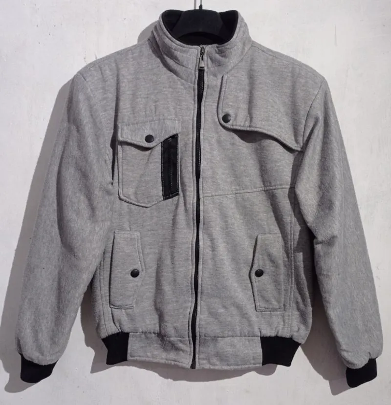 Jaket Fleece Cotton Casual Pria  photo 1