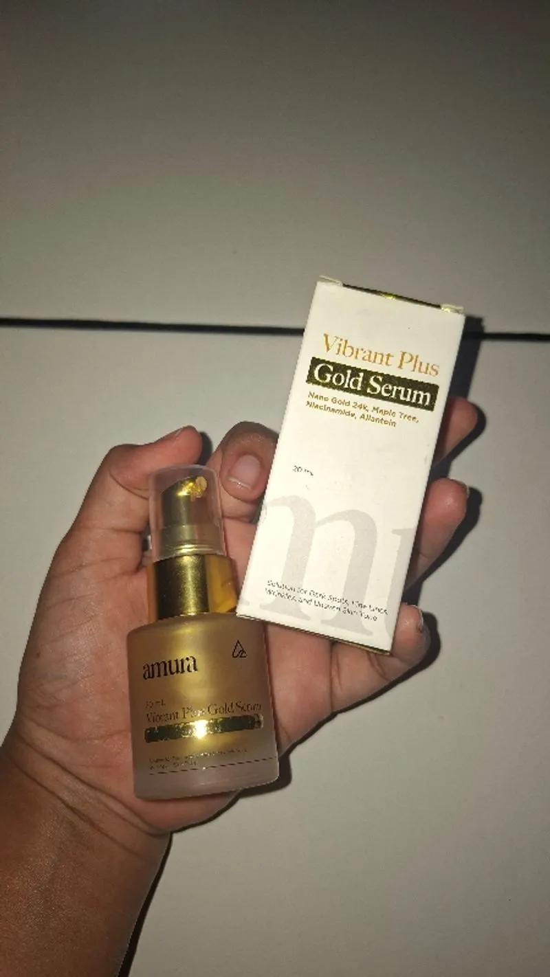 Amura Vibrant Plus Gold Serum 20ml photo 1