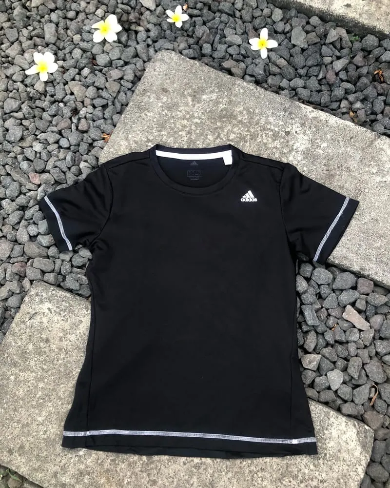 Adidas Sportswear Casual Jersey Wanita black photo 1