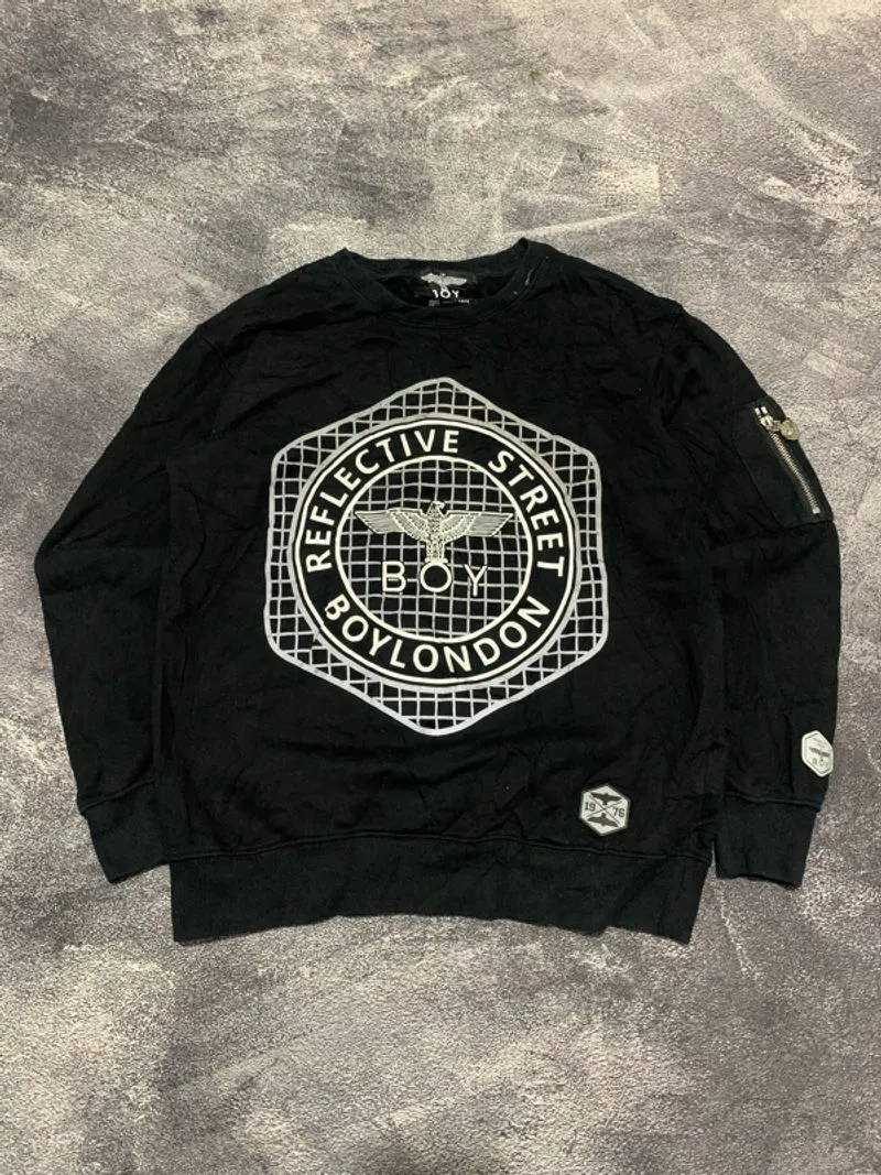 Crewneck boy london reflectiv photo 1