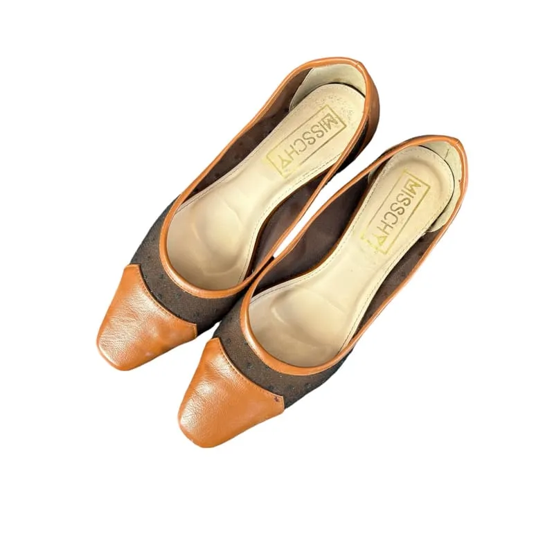 ZARA Casual Heels Wanita brown photo 1